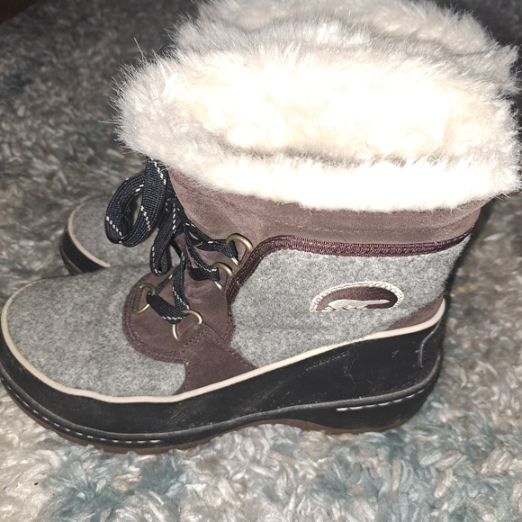 - Sorel Tivoli III Waterproof Lace-Up Winter Boots with Faux Fur - Picture 2 of 6